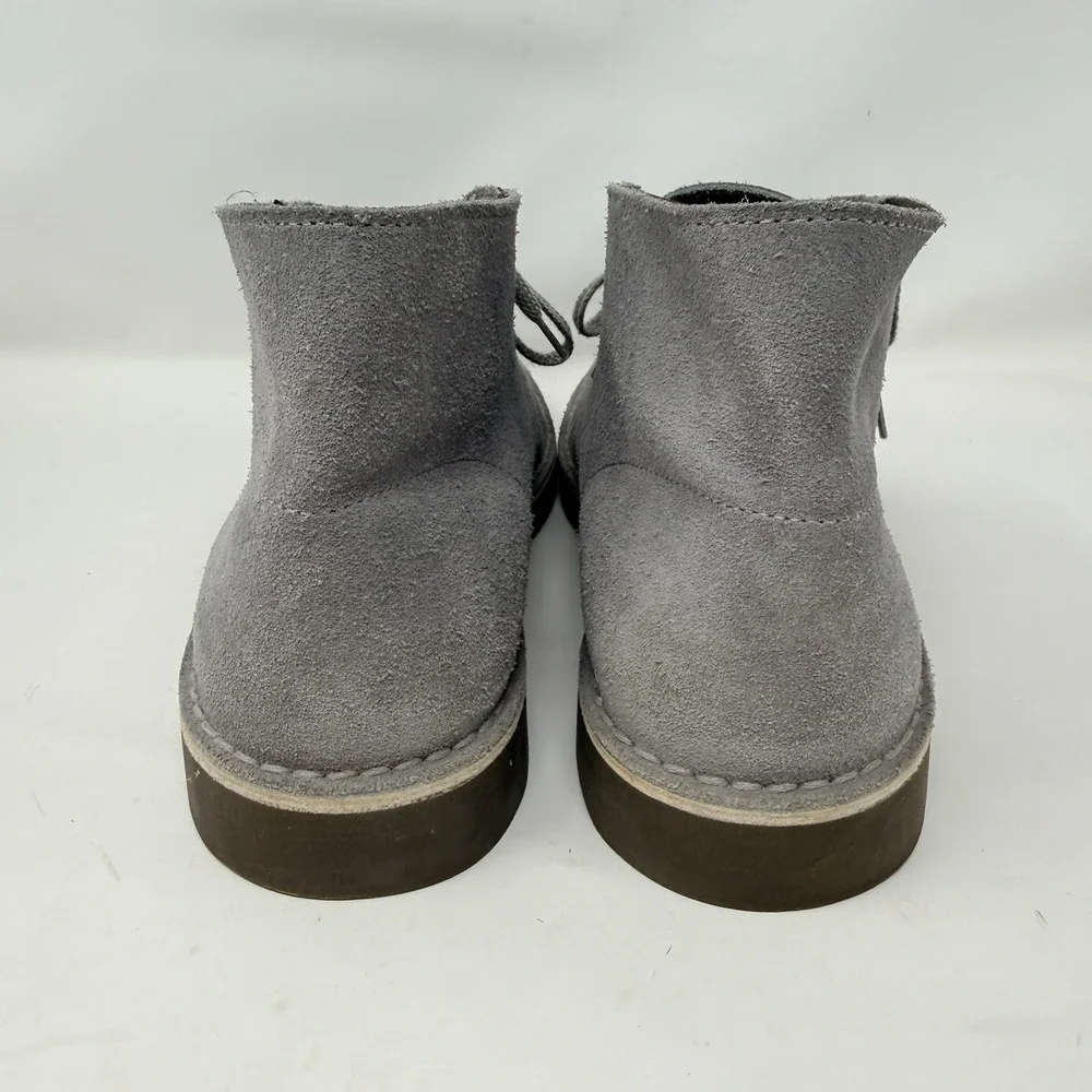Clarks Bushacre 2 Desert Chukka Boots Men's Size 9.5 Gray Suede 15522 Casual